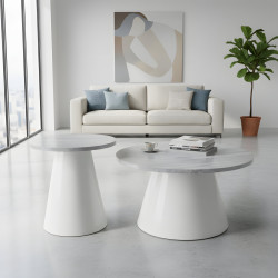 Metal Table Set - 2 Pcs